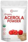 Pure Acerola Cherry Powder Organic, Natural Organic Vitamin C for Immune