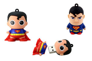 2.0 16gb 32gb 64gb 128gb Superman Super Hero USB Flash Thumb Drive USA Shipper