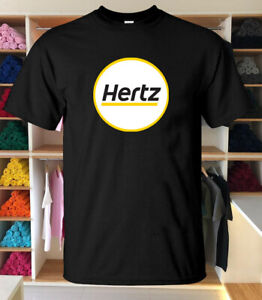 Shirt Hertz Car rental Logo Heavy Cotton  Short Sleeve SZ: S-2XL
