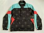 NWOT Pink Dolphin Multicolor Graphic  Pullover Jacket Size S