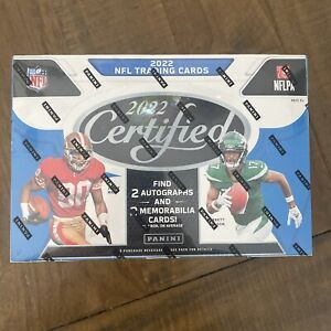 2022 Panini Certified Football Hobby Box New Factory Sealed BROCK PURDY Rookie?