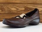Merrell Size 8.5 Mary Jane Brown Leather Medium  Spire Emme Buckle Women