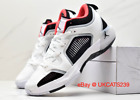 Nike Air Jordan 37 XXXVII Low Shoes White Black Red DQ4122-100 Men's Multi Size