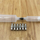 Female to Female Luer Lock Adapter Coupler Fitting Nickel Plated Syringe Medical