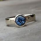 925 Sterling Silver Tanzanite Gemstone  Ring Valentine Day Gift For Mother S2