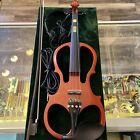 Cecilio Silent Electric Violin  w/ Case & Bow, Accessories See photos