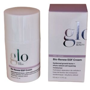 Glo Skin Beauty Bio Renew EGF Cream Epidermal Growth Factor Moisturizer 1.7oz