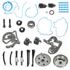 Timing Chain Kit+Cam Phasers+VVT Valves For 3V 5.4L Triton Ford F150 Lincoln