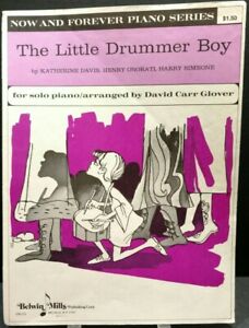 New ListingThe Little Drummer Boy Sheet Music Piano Solo Vocals Christmas Caroling F2W