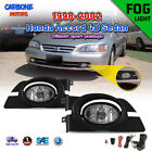 Fog Lights For 98-02 Honda Accord Sedan Clear Len Driving Lamp Switch Wiring Kit (For: 2000 Honda Accord)