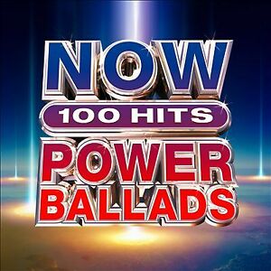 Various Artists : Now 100 Hits: Power Ballads CD Box Set 6 discs (2019)