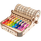 8-Tone Xylophone Piano DIY Kit 8-Note Colorful Xylophone Hand Crank Vintage R0B0