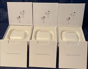 New ListingApple AirPods Pro 2nd Generation Earbuds with MagSafe Charging Case USB-C