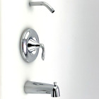 Moen T62133NH EVA Tub Shower Faucet Valve Trim Set, no head - Chrome