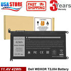 WDX0R Laptop Battery for Dell Inspiron 13 5368 5378 5379 7368 7378 14-7460 Y3F7Y