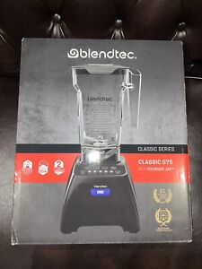 NEW Blendtec Classic 575 Blender w/FourSide Jar - Black