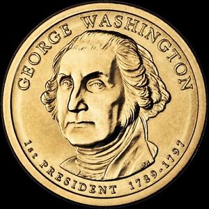 2007 D George Washington Presidential Dollar Brilliant Uncirculated Coin US!