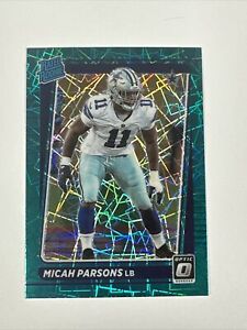 New Listing2021 Donruss Optic Green Velocity #245 Micah Parsons RR RC Rookie