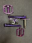 Colony Purple Storm 3 Piece Cranks Shadow Conspiracy Sprocket Fit Pedals Animal