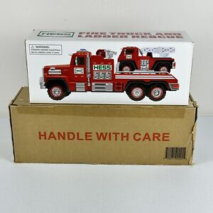 Hess 2015 Fire Truck and Ladder Rescue New in Box