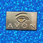 Vintage Avon Rep Pin Plastic Hat Lapel Pin Brooch Gold Tone Fashion