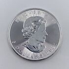 2021 1 oz Canadian Silver Maple Leaf $5 Coin 9999 Fine Silver BU