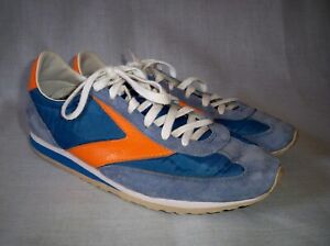 1970s Brooks Villanova 401 Nylon Running Shoes Rare Vintage Sneakers 9.5