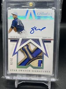 2021 Panini Flawless #SSS-SM Shane McClanahan Star Swatch 42 patch #/25 Auto