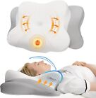Neck Pillow For Relieving Neck And Shoulder Pain Ergonomically Contoured Pillow