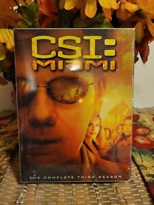 New ListingCSI: Miami - The Complete Third Season (DVD, 2005, 7-Disc Set) NEW, Sealed
