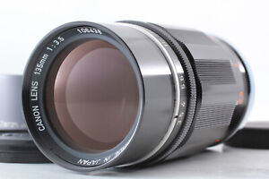 [Near MINT+++] Canon 135mm f/3.5 Telephoto Lens LTM L39 Leica Screw From JAPAN
