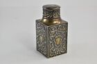 Sterling Silver Goldsmiths Co. Repousse Cupid Antique Tea Caddy *23