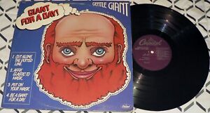 New ListingGENTLE GIANT Giant For A Day 1978 Capitol  SW-118132 Classic Prog Rock Vinyl LP