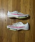 Nike Air Zoom Maxfly Track Field Spikes Sail/Pink [DH5359-100] Size: 8.5 Men’s