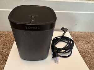 Sonos Play 1 Wireless Speaker - S2 compatible! Black (PLAY1US1BLK) Works Great!
