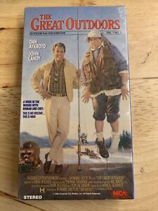 Sealed Vintage The Great Outdoors VHS 1990 MCA Watermarks John Candy