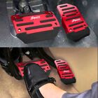 [Red] Non Slip Automatic Brake Gas Foot Pedal Pad Cover Car Auto Accessories