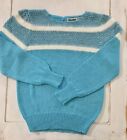 Alexandria Angora Lambswool Ugly Christmas Sweater 1980s Vintage