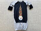 Pittsburgh Steelers NFL Football t-shirt newborn gown handmade baby sleep sack