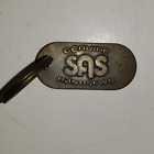 New ListingVintage Genuine SAS Handsewn Keychain  Key Fob Ring