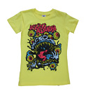 Asking Alexandria - Yellow Monster slim fit t shirts - UK Slam Dunk Festival