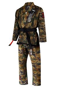 camouflage printed Brazilian jiu jitsu Kimono premium brand bjj gi A1 size