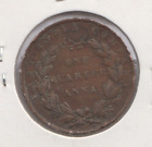 INDIA British 1/4 Anna 1835 East India Company (Z716)