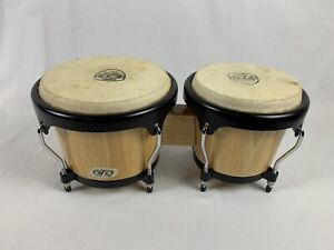 Cosmic Percussion Bongo Drums - CP By LP - 8” & 7” Natural Wood  - Tunable