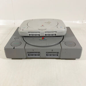 Lot of (2) PlayStation 1 PS1 Consoles - For Parts or Repair
