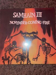 samhain november coming fire vinyl (M2) Translucent Vinyl