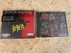 Slayer CD Lot : Reign In Blood And Decade Of Aggression (Live).