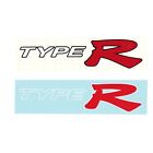 Vinyl Racing Decal Sticker For Type R Logo Honda Civic Acura Auto Car Turbo JDM