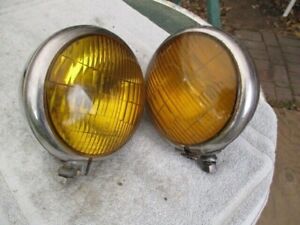 1930s K-D Master 7 inch car and truck fog lights