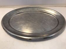 Vollrath Serving Tray Mirror Finished Stainless Steel Oval Platter - 17